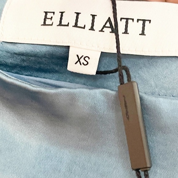 ELLIATT Women's Blue Cassini One Shoulder Dress Size XS NWT - Picture 8 of 11